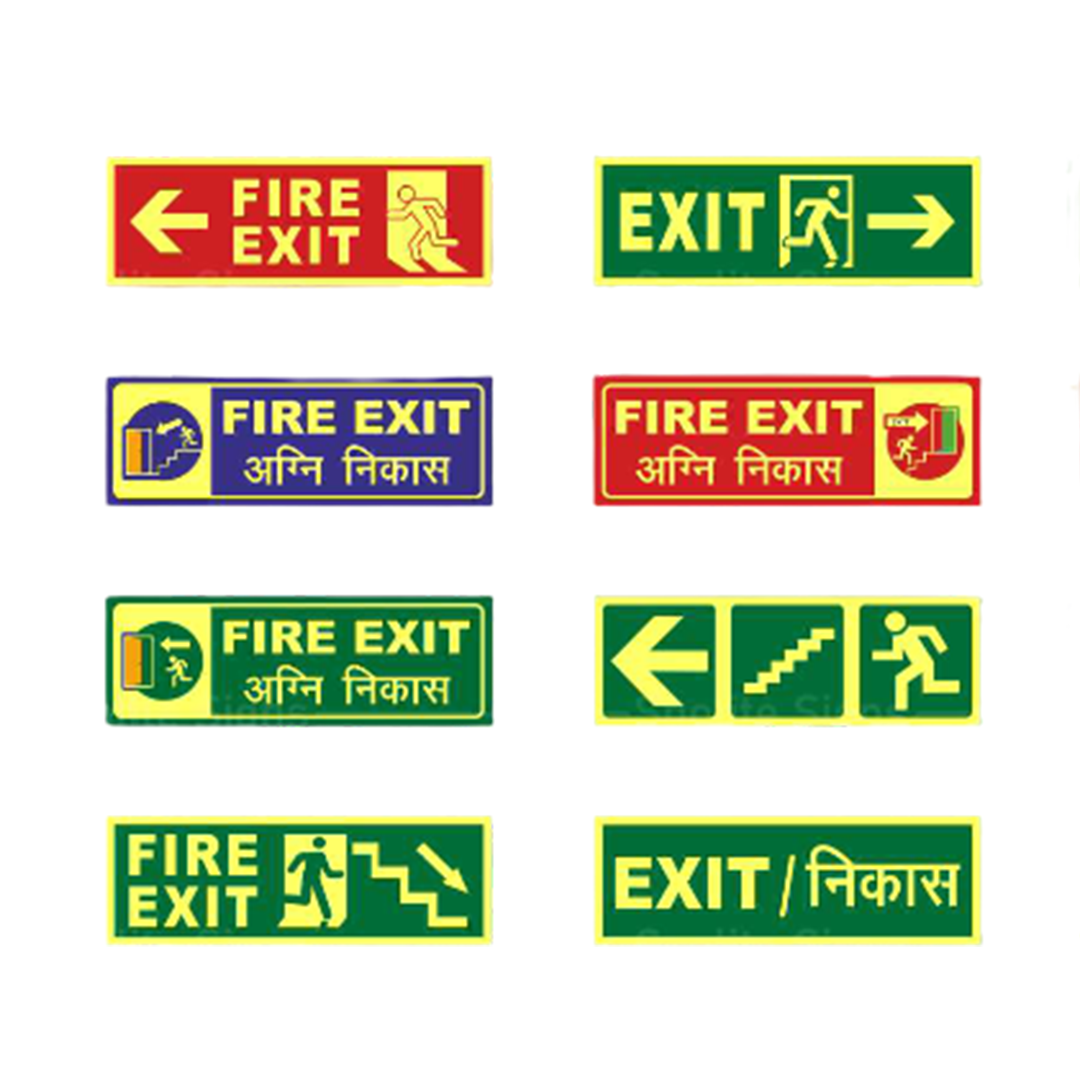 Fire Safety Sign Board