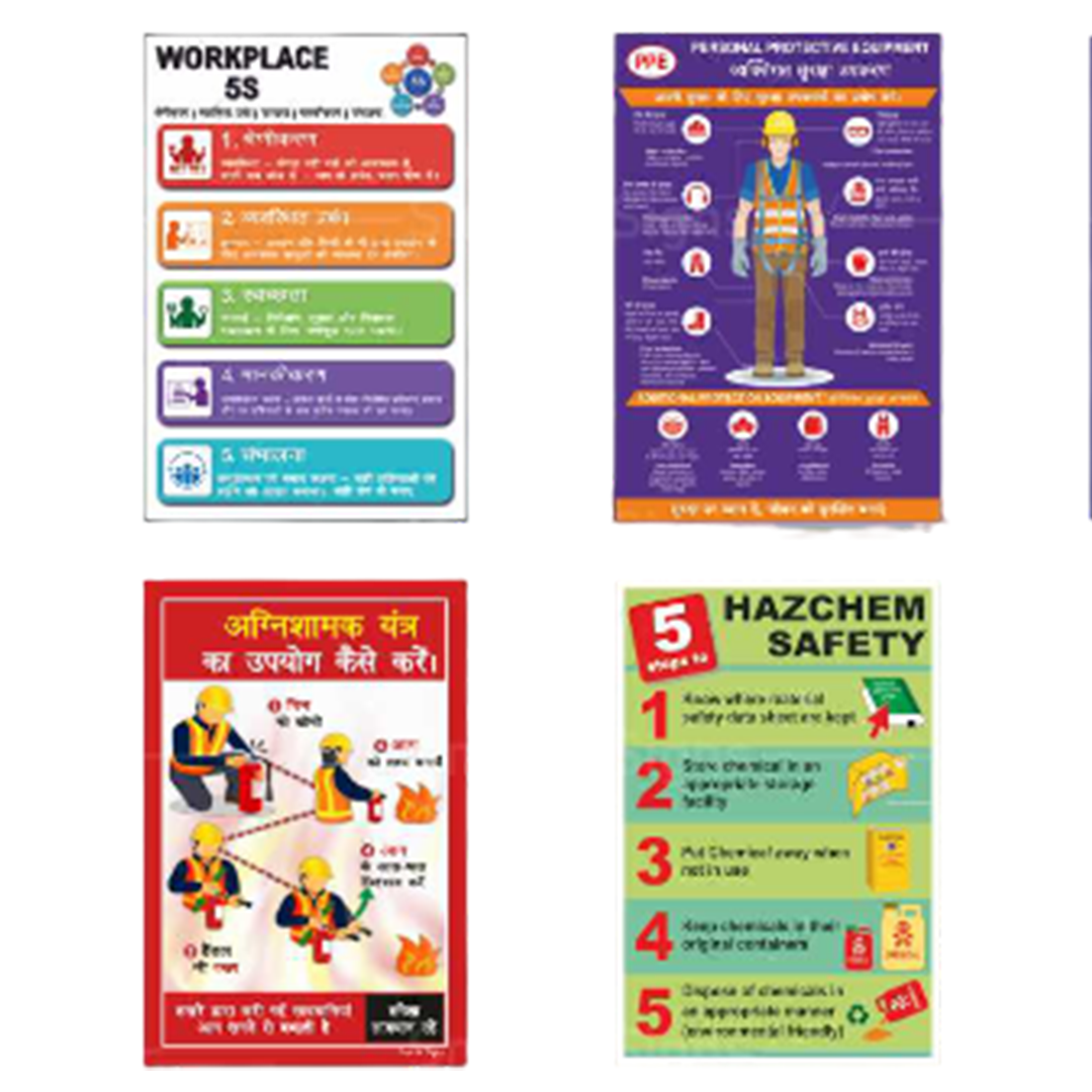 Industrial Safety Poster