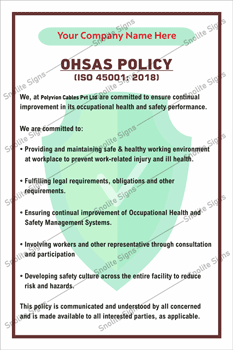 factory OSHA policy poster, OSHA safety poster, best safety posters 