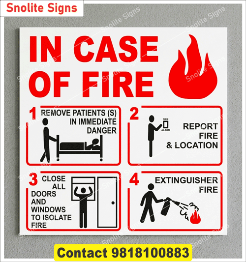 Hospital Fire Safety Sign RACE Protocol Poster, Comply with Safety Standards Using Our Hospital-Ready RACE Protocol Signs, hospital fire safety signs fire race pass signage, RACE and PASS fire safety instruction posters
